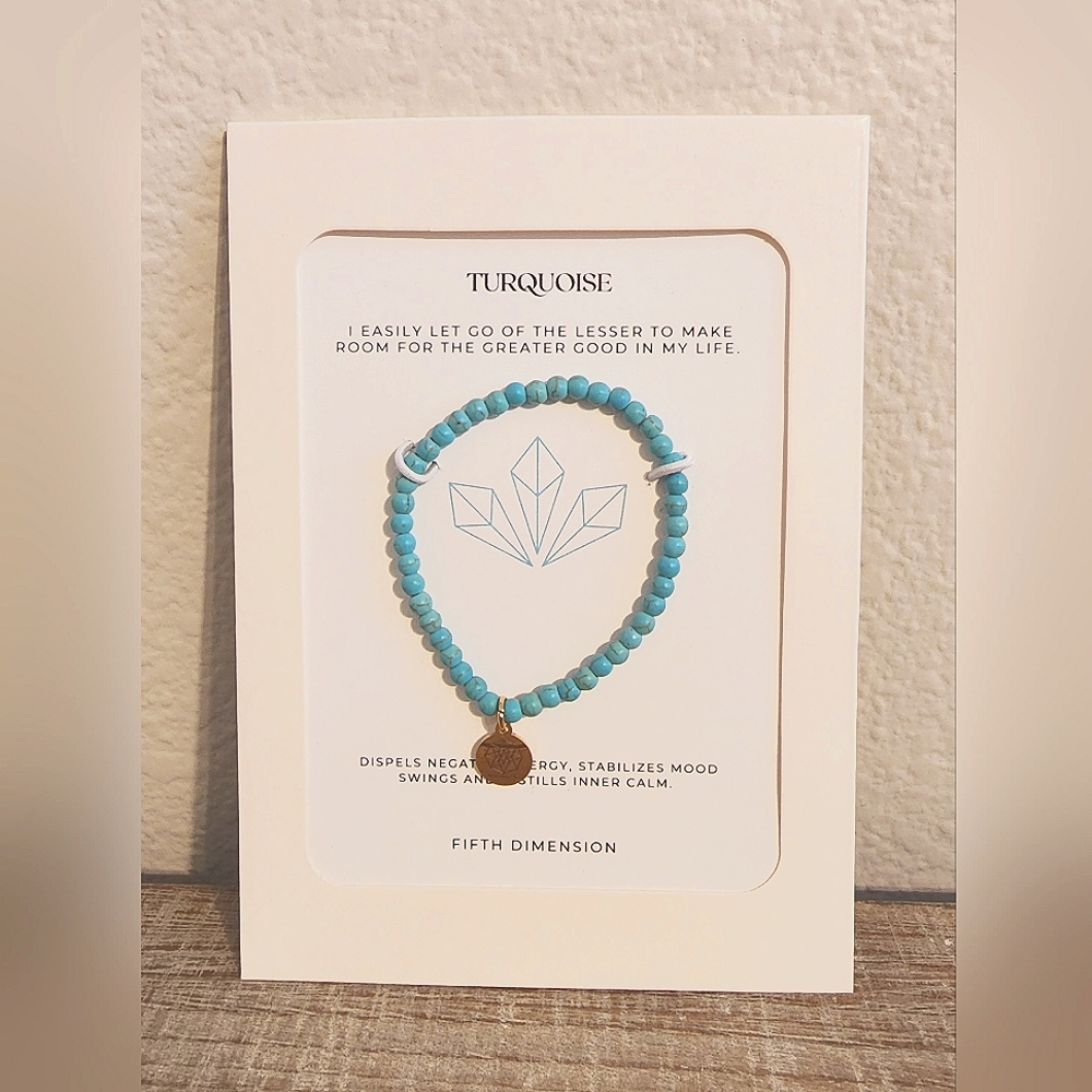 Turquoise healing bracelet